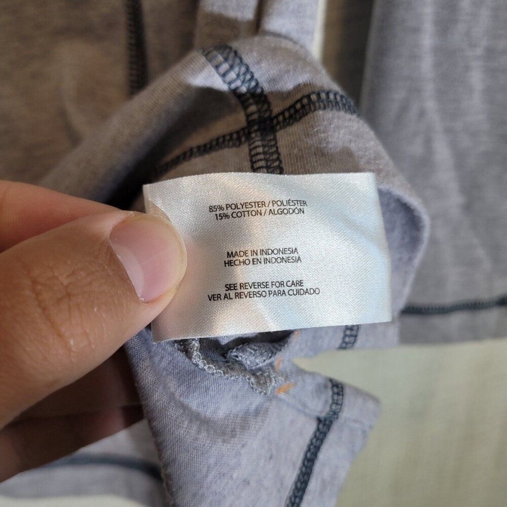 Orvis Sweatshirt Mens Medium Gray Classic Collection 1/4 Zip Pullover Top - Picture 6 of 9